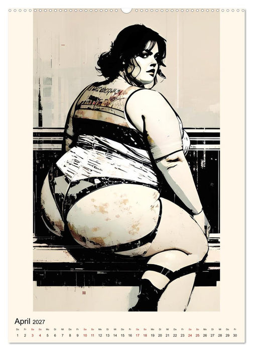 PlusSize Erotik (CALVENDO Wandkalender 2027)