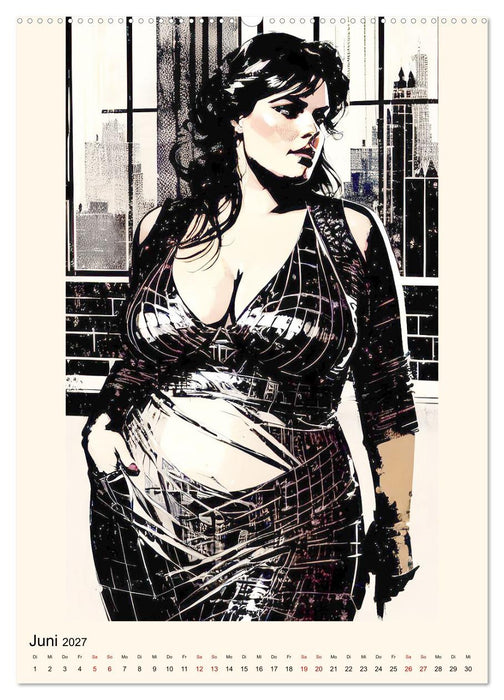 PlusSize Erotik (CALVENDO Wandkalender 2027)