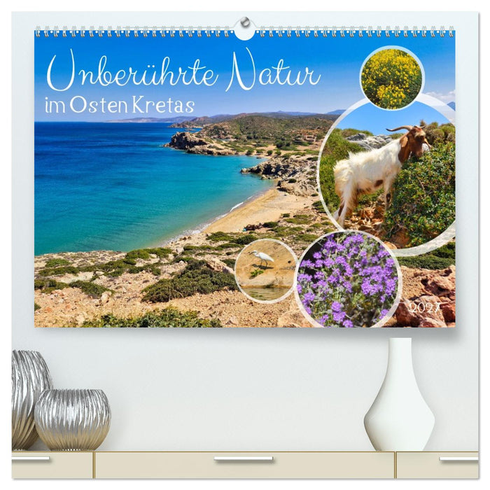 Unberührte Natur im Osten Kretas (CALVENDO Premium Wandkalender 2027)