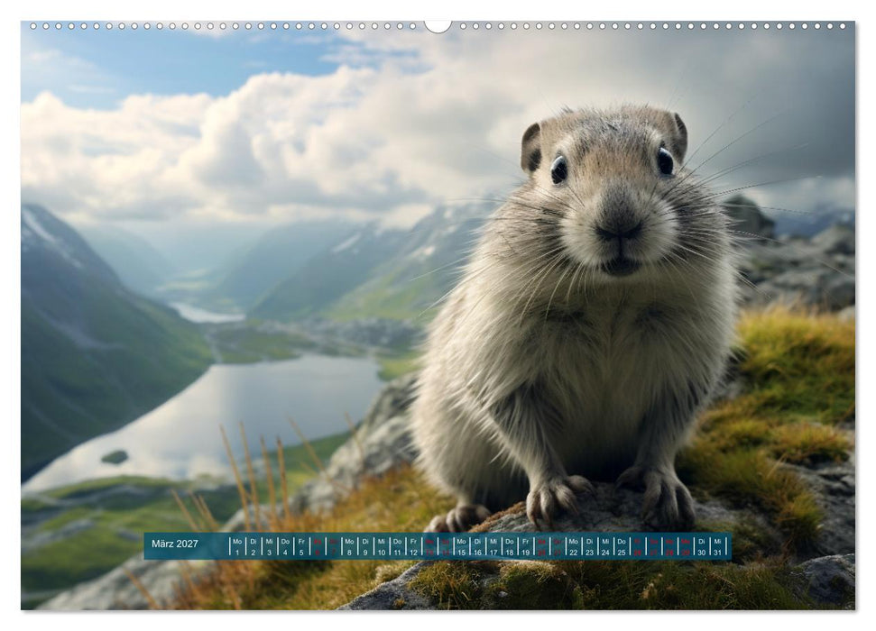 Nach Art der Lemminge (CALVENDO Wandkalender 2027)