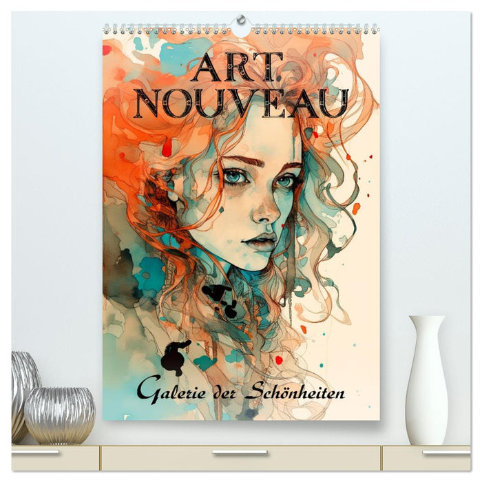 Art Nouveau - Galerie der Schönheiten (CALVENDO Premium Wandkalender 2027)
