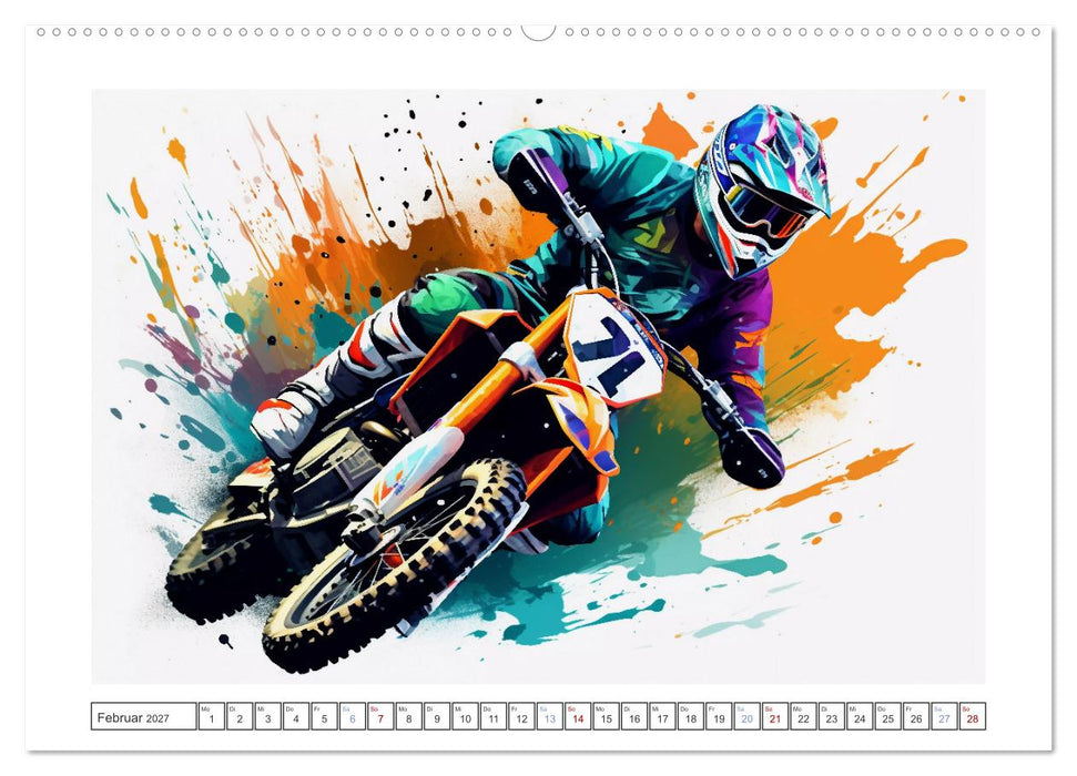 Motorcross Xtreme (CALVENDO Premium Wandkalender 2027)