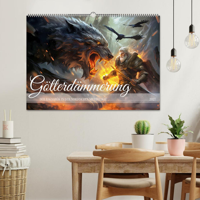 Götterdämmerung - Der Ragnarök in der nordischen Mythologie (CALVENDO Wandkalender 2027)