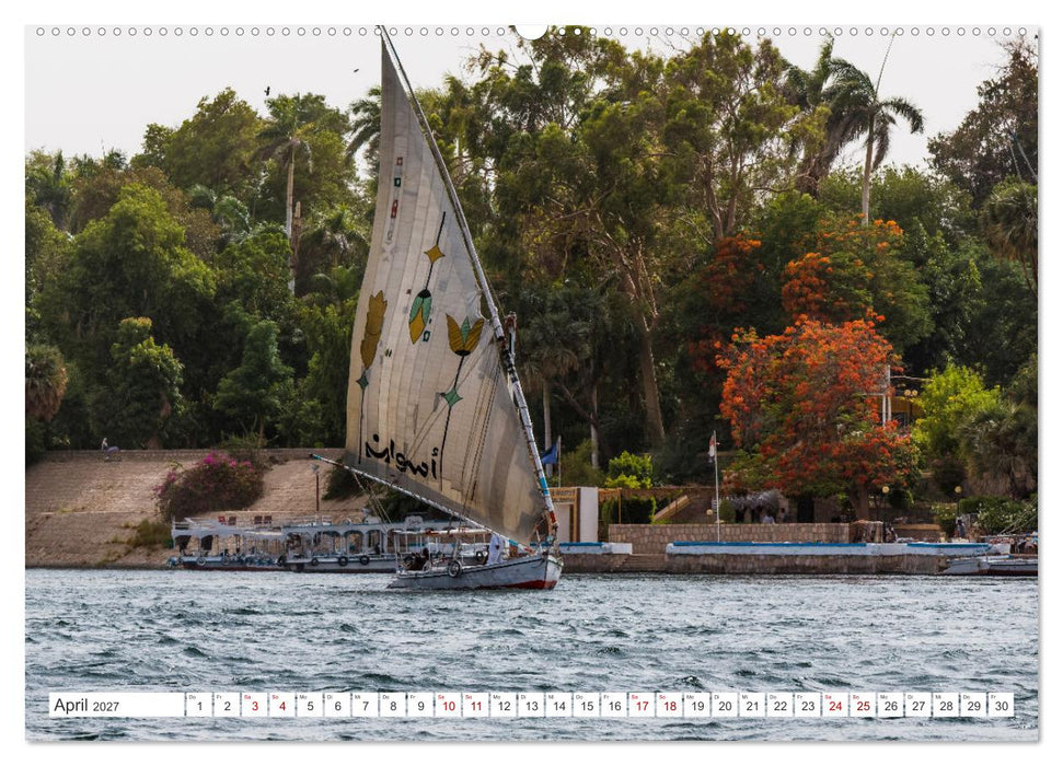 Ägypten Landschaften am Nil (CALVENDO Premium Wandkalender 2027)