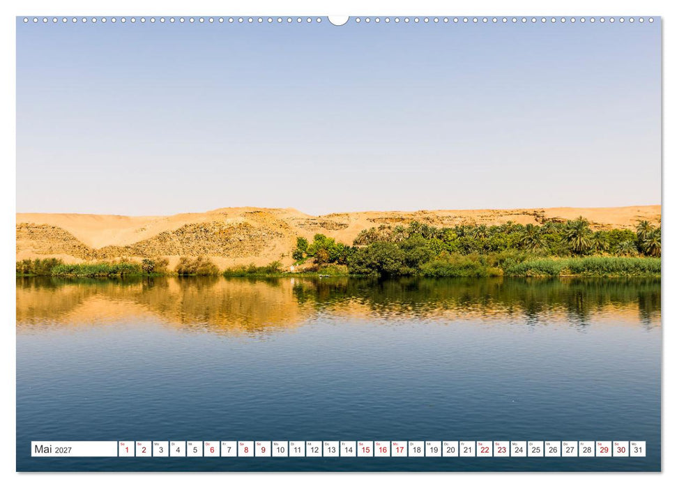 Ägypten Landschaften am Nil (CALVENDO Premium Wandkalender 2027)