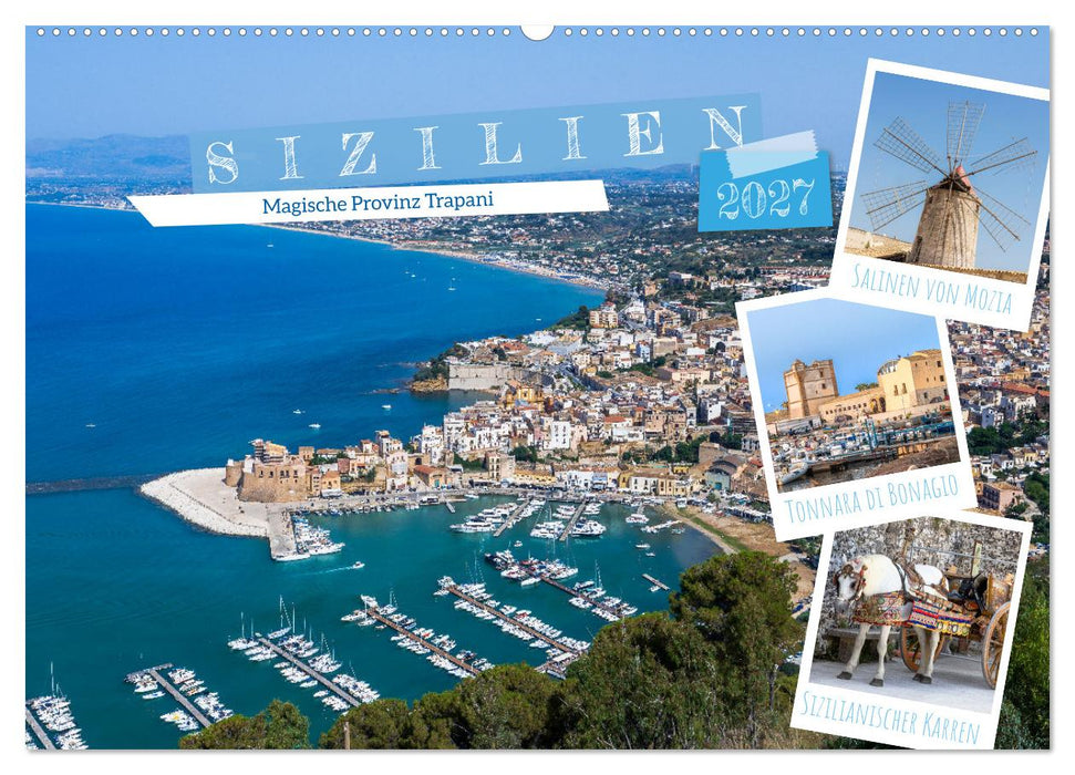 Sizilien - Magische Provinz Trapani (CALVENDO Wandkalender 2027)