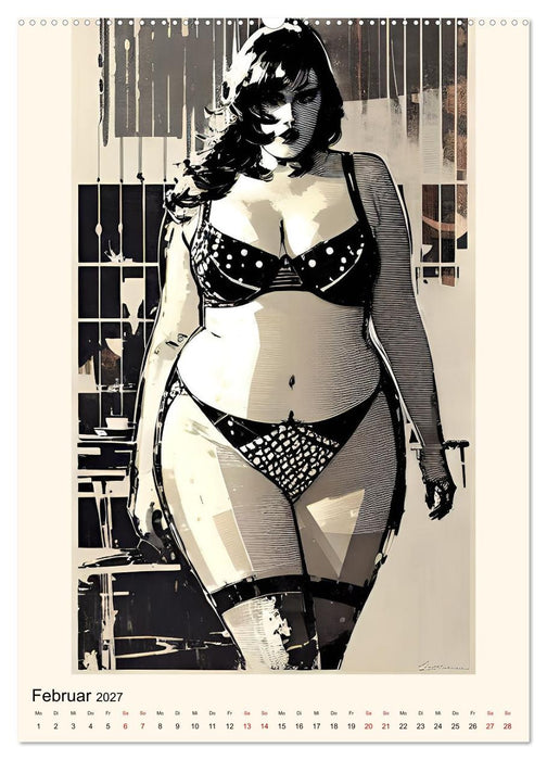 PlusSize Erotik (CALVENDO Premium Wandkalender 2027)