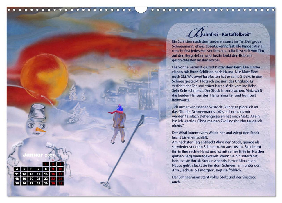 Eine Schatzkiste für Kinder (CALVENDO Wandkalender 2027)