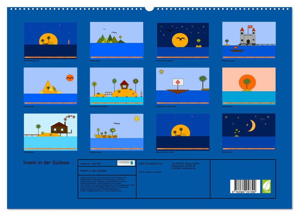 Inseln in der Südsee (CALVENDO Premium Wandkalender 2027)