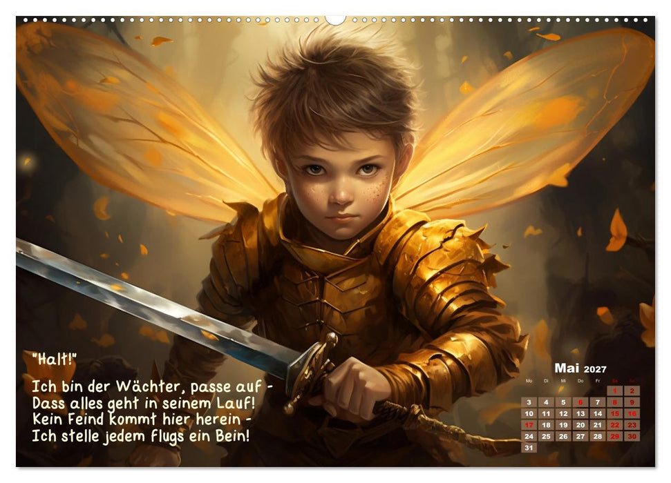 Hallo! Ich bin die Honigbiene (CALVENDO Wandkalender 2027)