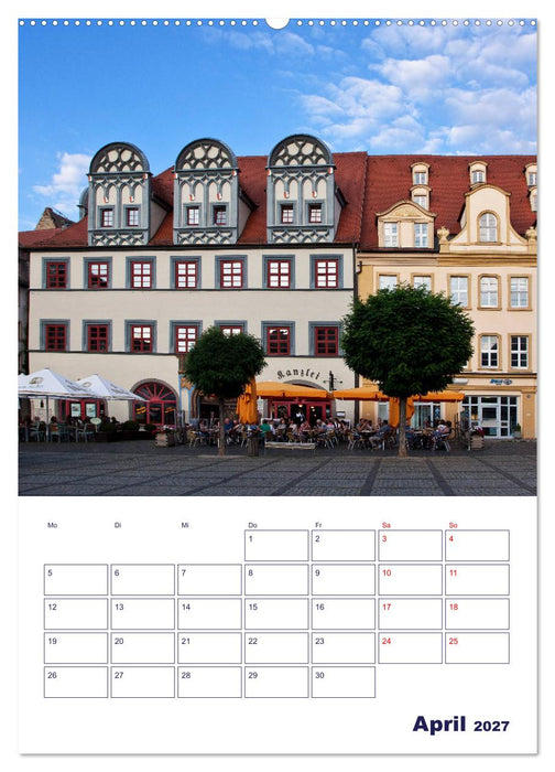 Welterbe Naumburg (CALVENDO Premium Wandkalender 2027)