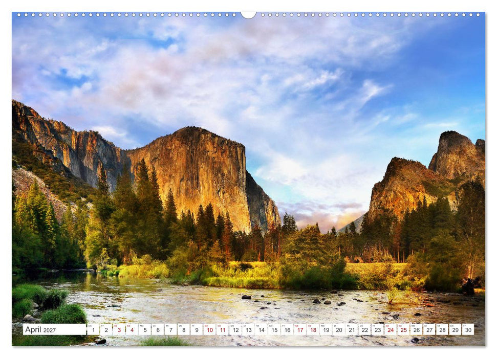 Berge - Die schönsten Gipfel der Welt (CALVENDO Premium Wandkalender 2027)