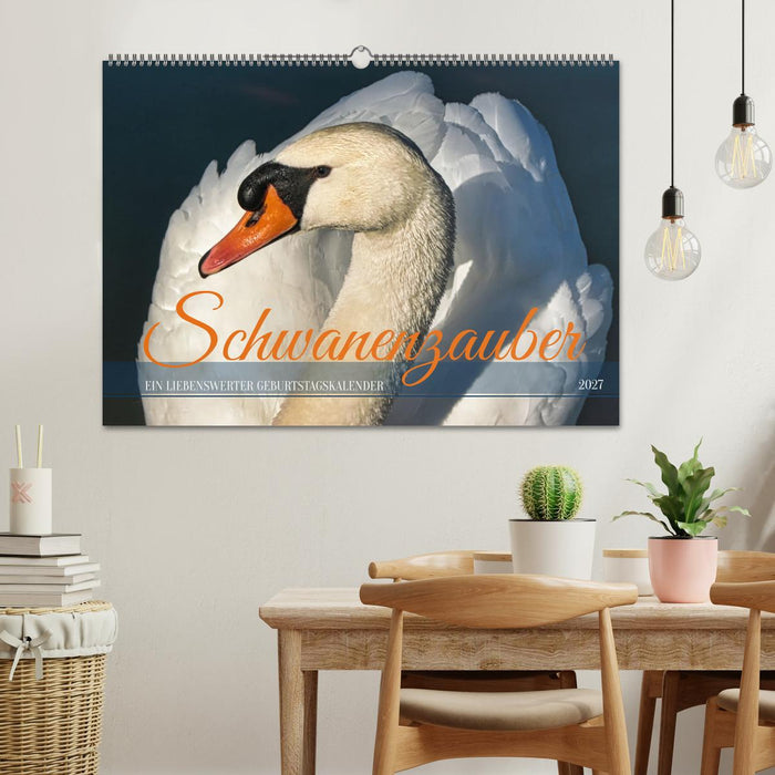 Schwanenzauber (CALVENDO Wandkalender 2027)