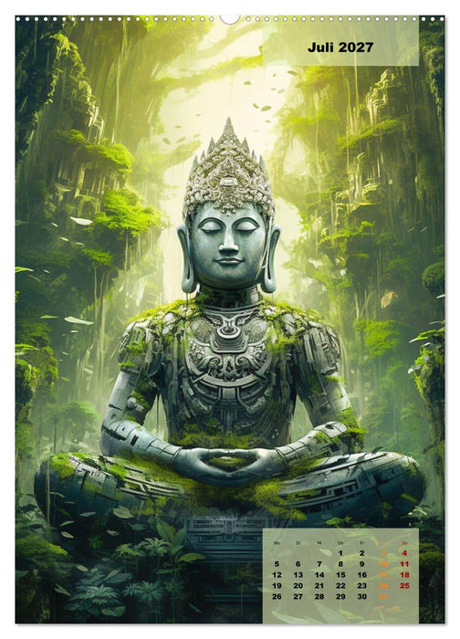 Jade Buddha - Finde die innere Mitte (CALVENDO Premium Wandkalender 2027)