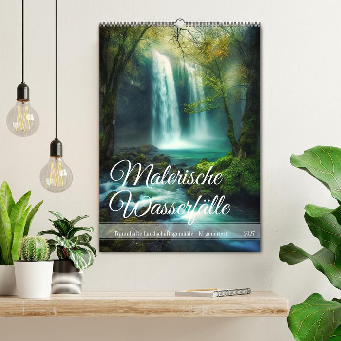 Malerische Wasserfälle (CALVENDO Wandkalender 2027)