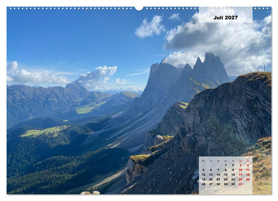 Alpenauszeit - Schöne Orte der Alpen (CALVENDO Premium Wandkalender 2027)