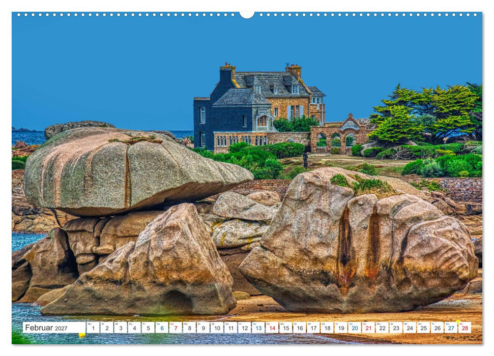 Normandie und Bretagne - Frankreichs schöner Nordwesten (CALVENDO Wandkalender 2027)