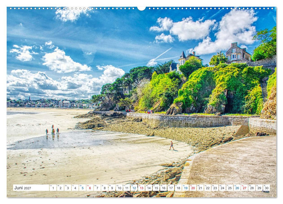 Normandie und Bretagne - Frankreichs schöner Nordwesten (CALVENDO Wandkalender 2027)