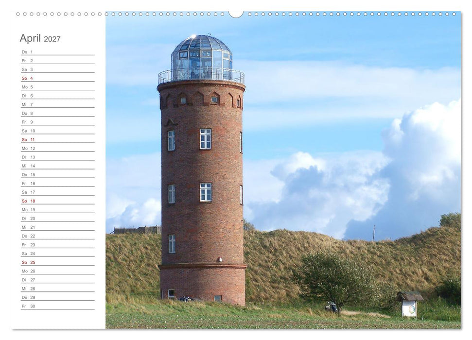 Fehmarn, Rügen und Usedom - Impressionen von den drei großen Ostseeinseln (CALVENDO Wandkalender 2027)