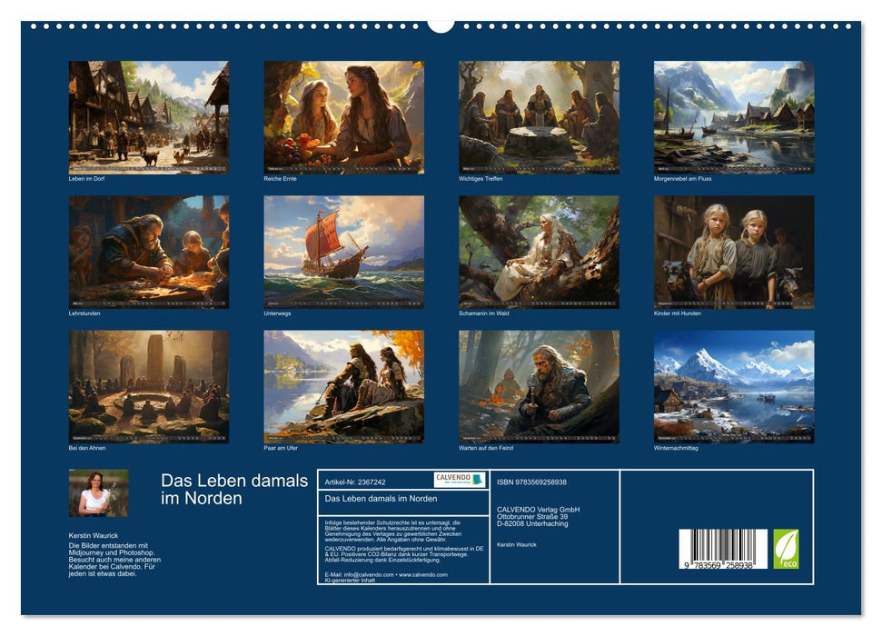 Das Leben damals im Norden (CALVENDO Premium Wandkalender 2027)
