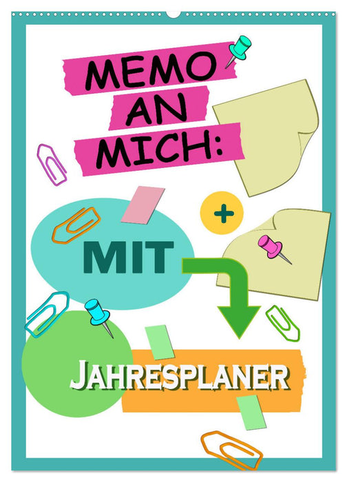 Memo an mich mit Jahresplaner (CALVENDO Wandkalender 2027)