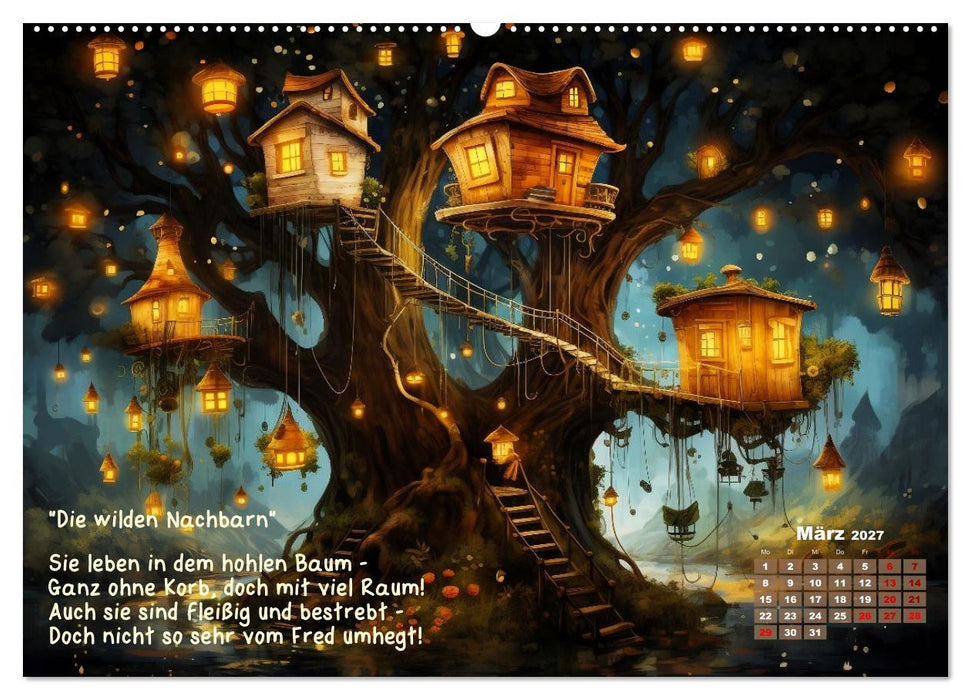Hallo! Ich bin die Honigbiene (CALVENDO Premium Wandkalender 2027)