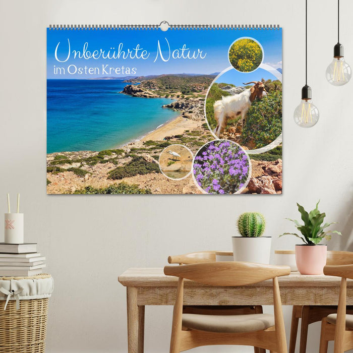 Unberührte Natur im Osten Kretas (CALVENDO Wandkalender 2027)
