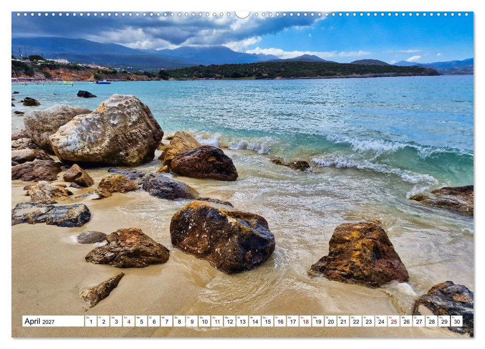 Unberührte Natur im Osten Kretas (CALVENDO Wandkalender 2027)