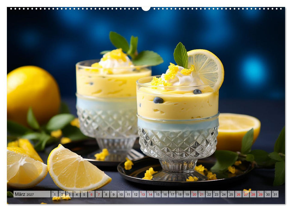 Sauer Gelb Lecker (CALVENDO Premium Wandkalender 2027)