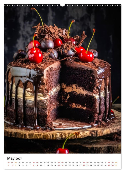 Cake Heaven (CALVENDO Monthly Calendar 2027)