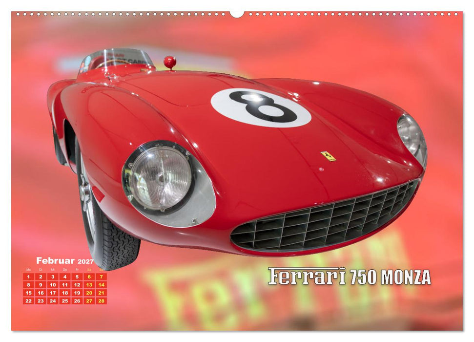 Ferrari - Synonym für Motorsport (CALVENDO Premium Wandkalender 2027)