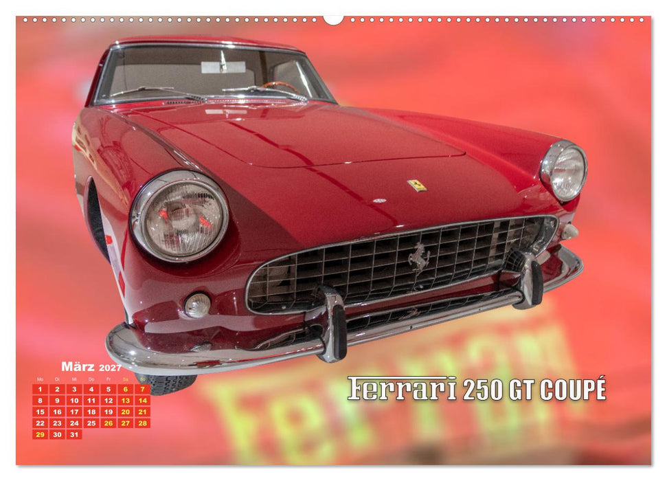 Ferrari - Synonym für Motorsport (CALVENDO Premium Wandkalender 2027)