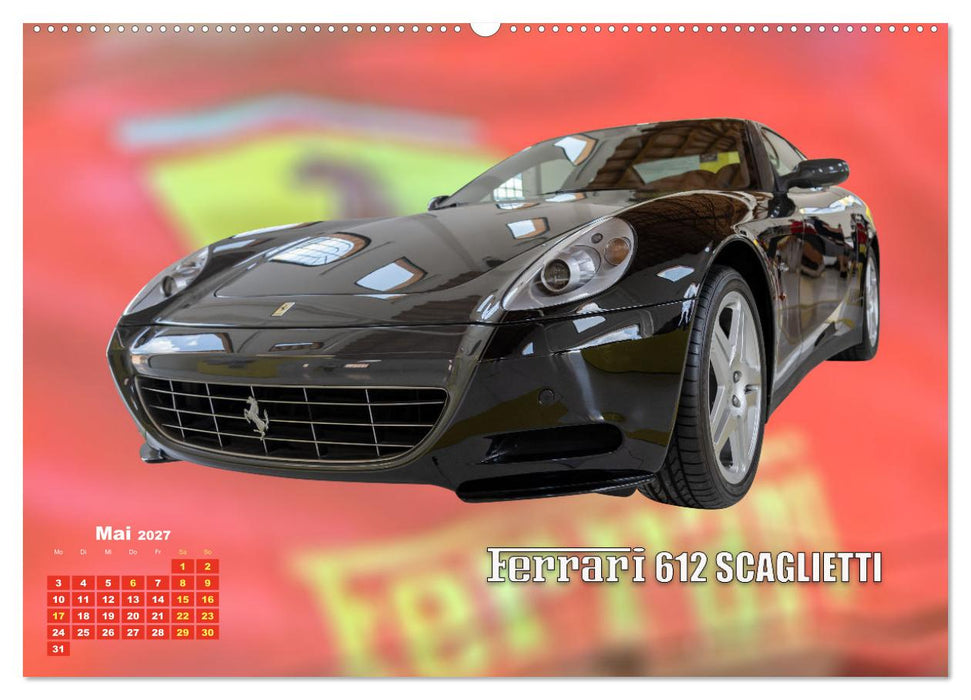 Ferrari - Synonym für Motorsport (CALVENDO Premium Wandkalender 2027)