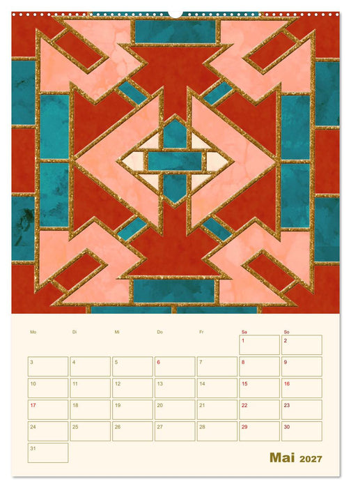 Art Deco Planer (CALVENDO Wandkalender 2027)