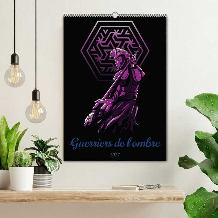 Guerriers de l'ombre (CALVENDO Calendrier mensuel 2027)