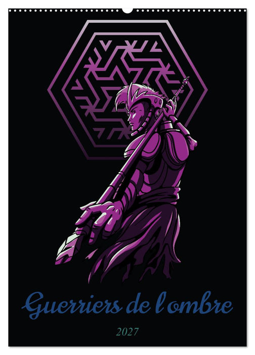 Guerriers de l'ombre (CALVENDO Calendrier mensuel 2027)