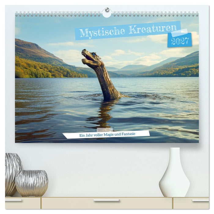 Mystische Kreaturen - Ein Jahr voller Magie und Fantasie (CALVENDO Premium Wandkalender 2027)