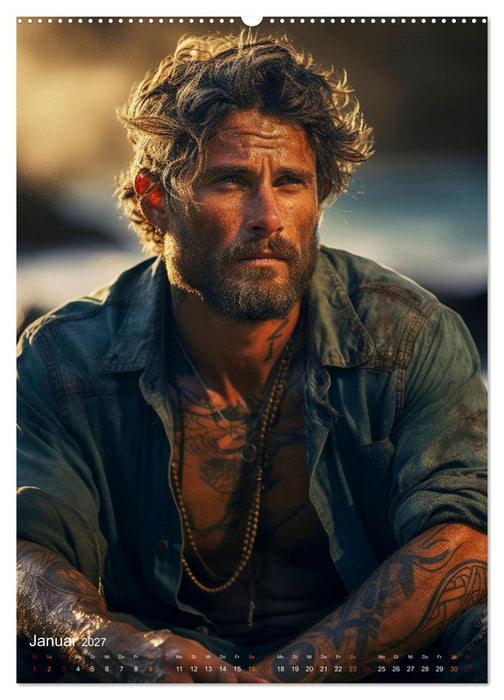 Tattoos Kunst auf der Haut (CALVENDO Premium Wandkalender 2027)
