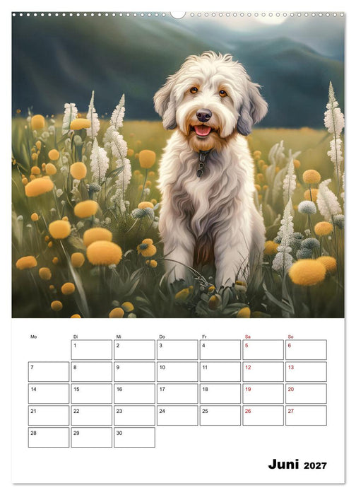 Aussiedoodle - Hunde zum Liebhaben (CALVENDO Premium Wandkalender 2027)