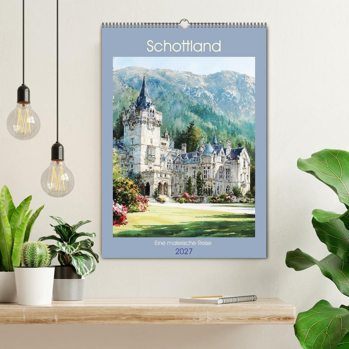 Schottland. Eine malerische Reise (CALVENDO Wandkalender 2027)