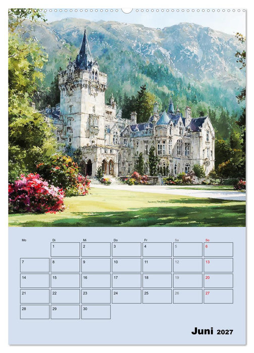 Schottland. Eine malerische Reise (CALVENDO Wandkalender 2027)