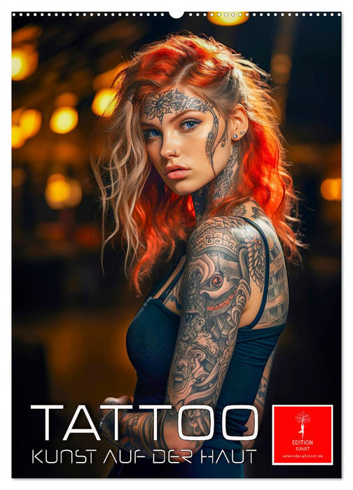 Tattoo Kunst auf der Haut (CALVENDO Wandkalender 2027)