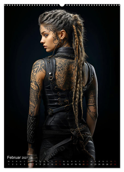 Tattoo Kunst auf der Haut (CALVENDO Wandkalender 2027)