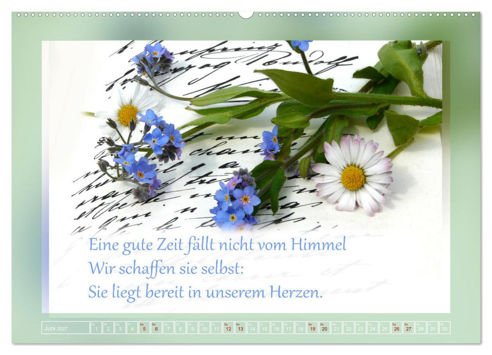 Fundstücke vom Strand des Lebens (CALVENDO Premium Wandkalender 2027)