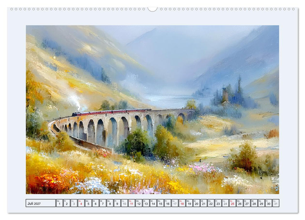 Schottland. Die Magie der Highlands (CALVENDO Premium Wandkalender 2027)