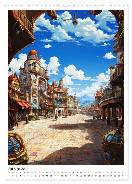 Anime Augenschmaus (CALVENDO Premium Wandkalender 2027)