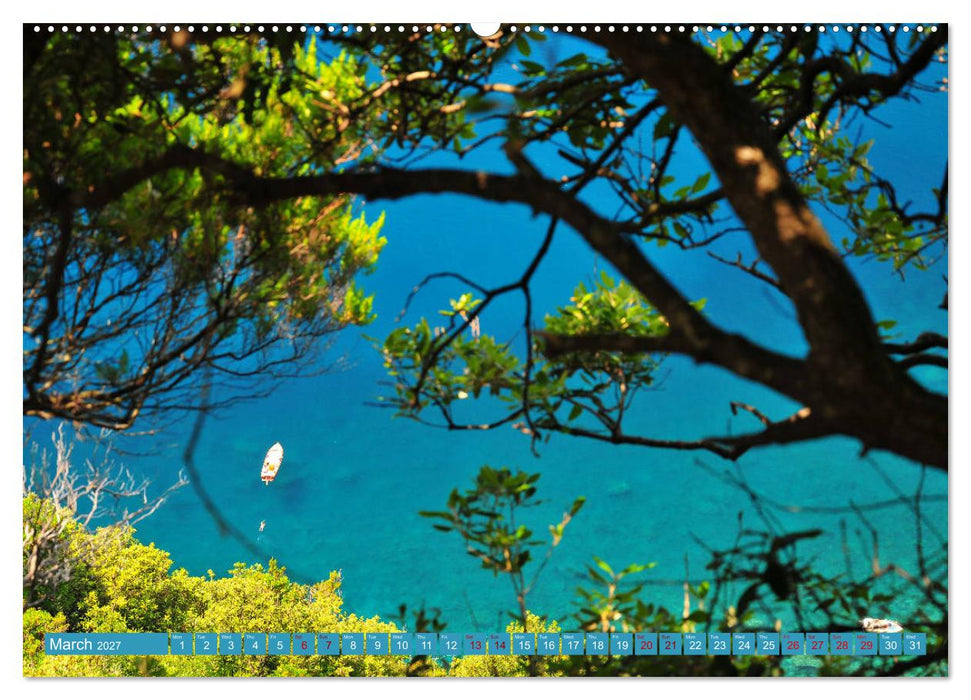 Colourful Postcards from Cinque Terre (CALVENDO Monthly Calendar 2027)