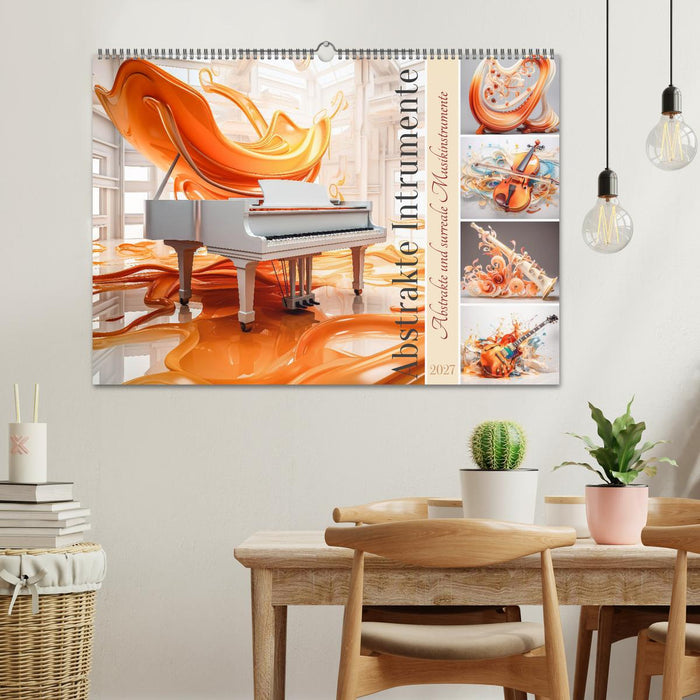 Abstrakte Instrumente (CALVENDO Wandkalender 2027)
