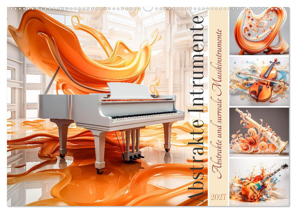 Abstrakte Instrumente (CALVENDO Wandkalender 2027)