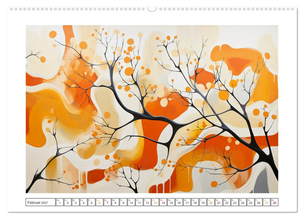 Abstrakte Visionen (CALVENDO Premium Wandkalender 2027)